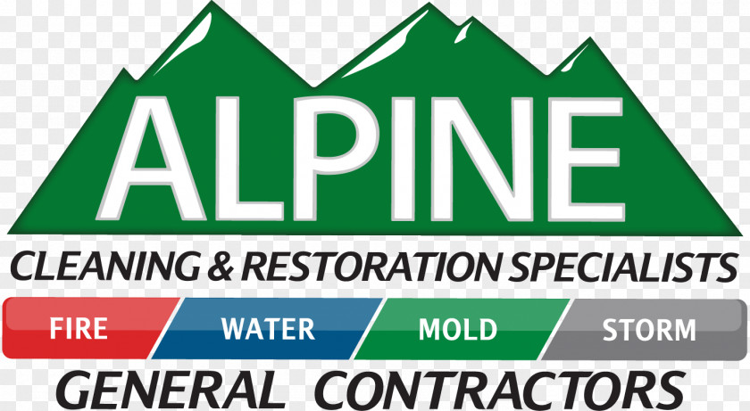 Chicago Water Fire Restoration Alpine Cleaning & Specialists, Inc. Logo Cleaner Janitor PNG
