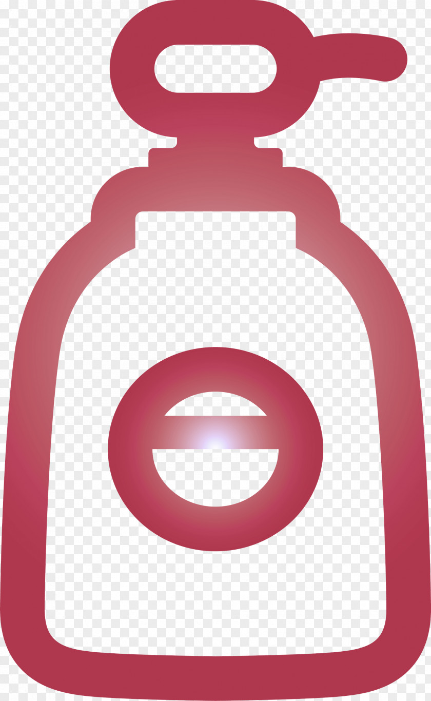 Hand Washing And Disinfection Liquid Bottle PNG