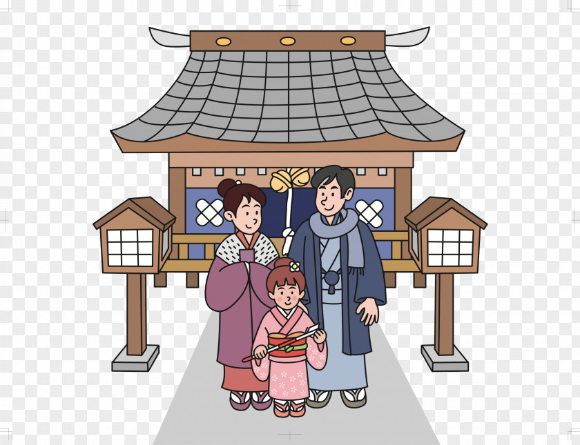 Japan Japanese New Year Shinto Shrine Clip Art PNG