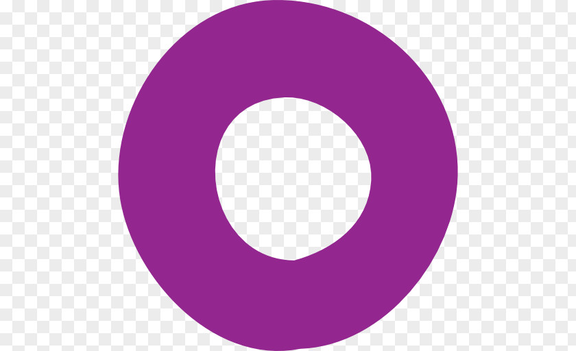 Orkut Social Network Violet Circle Image Purple PNG