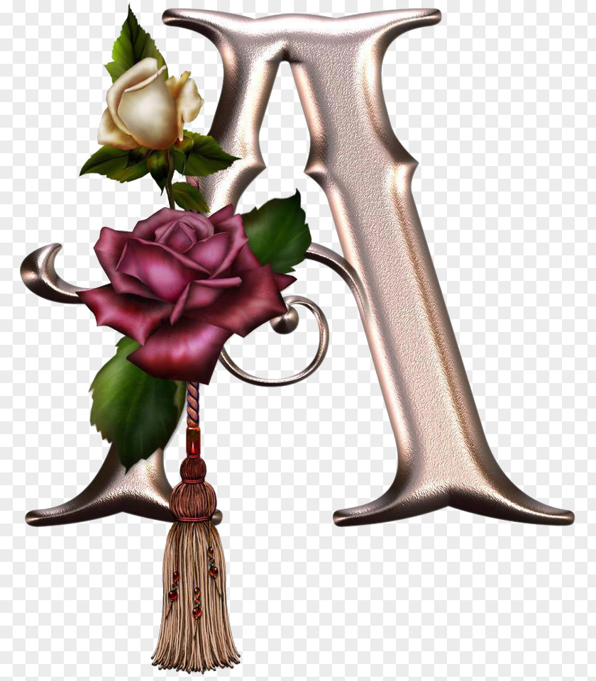 Rose Letter Gothic Alphabet PNG