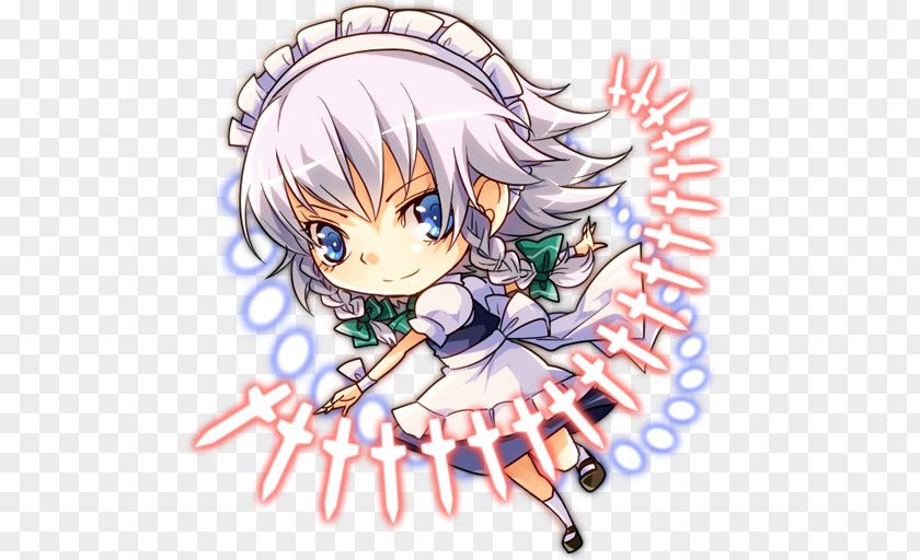 Sakuya Izayoi Fan Art Homework Clip PNG