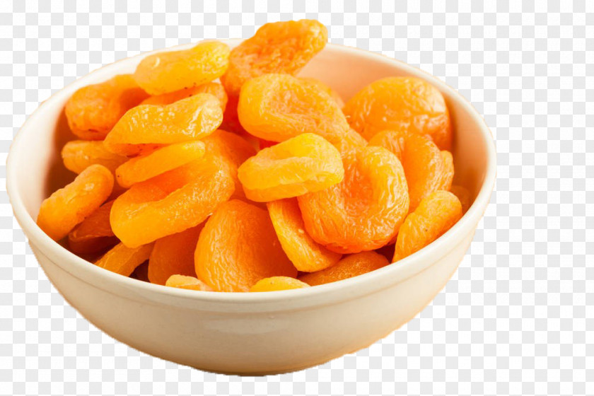 Small Bowl Of Dried Apricots Vegetarian Cuisine Fruit Apricot Food PNG