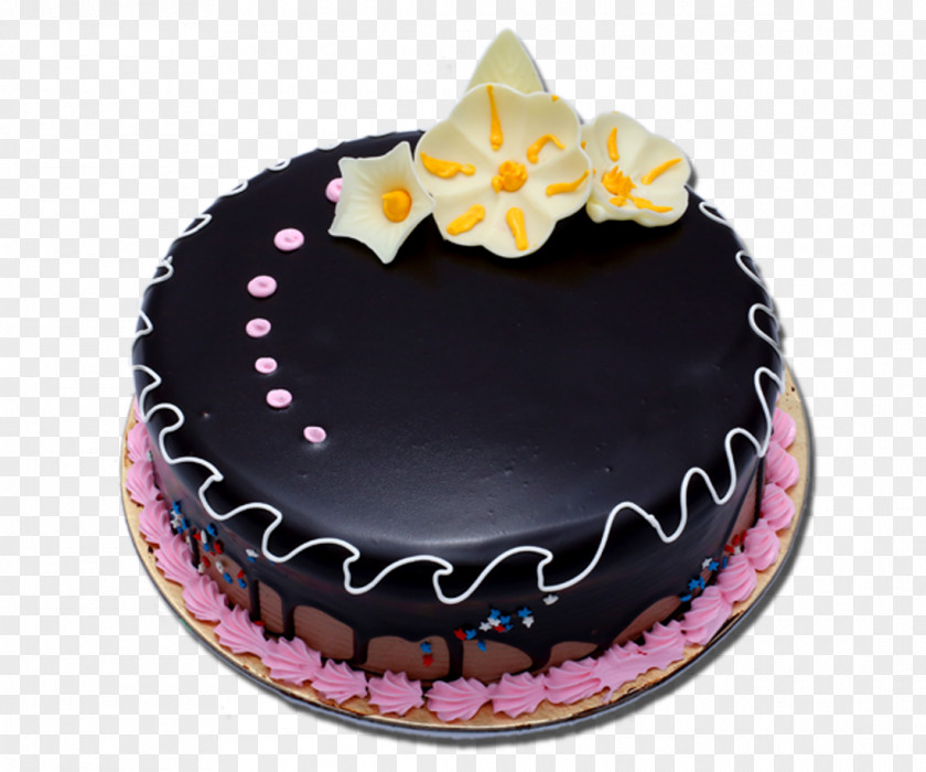 Bakery Shop Birthday Cake Chocolate Sachertorte Ganache PNG