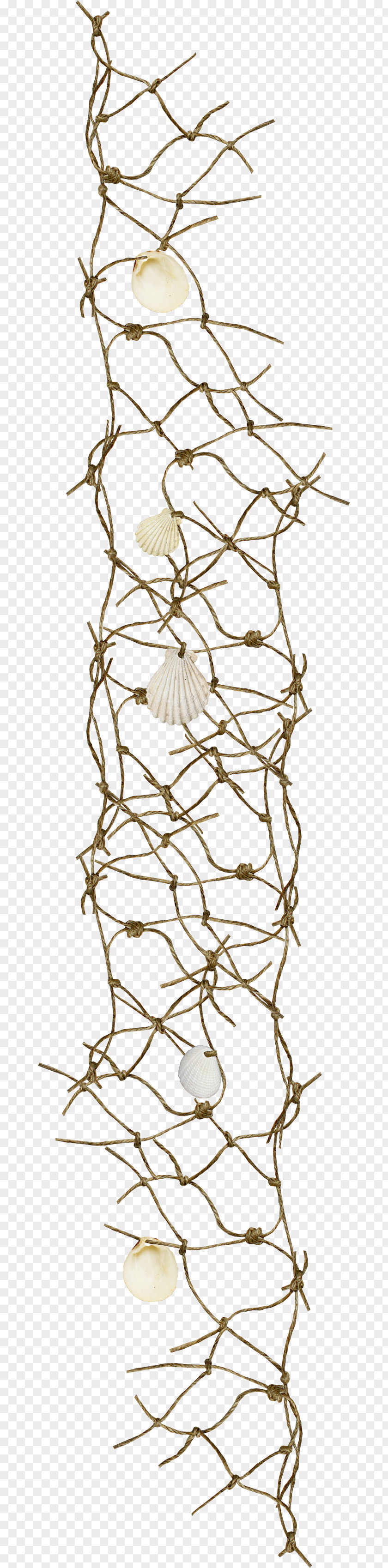 Brown Rope Nets Scallop Fishing Net Clip Art PNG