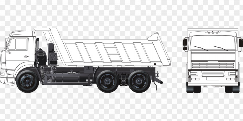 Car Truck KamAZ-5511 Graphics PNG