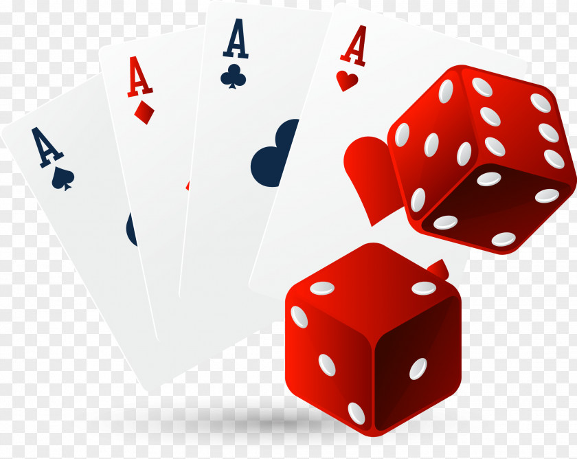 Dice Playing Card Game Ace PNG card Ace, Poker dice, set of ace cards and two red dice clipart PNG
