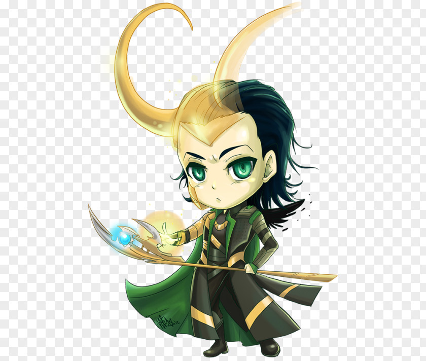 Loki Thor Drawing Art PNG