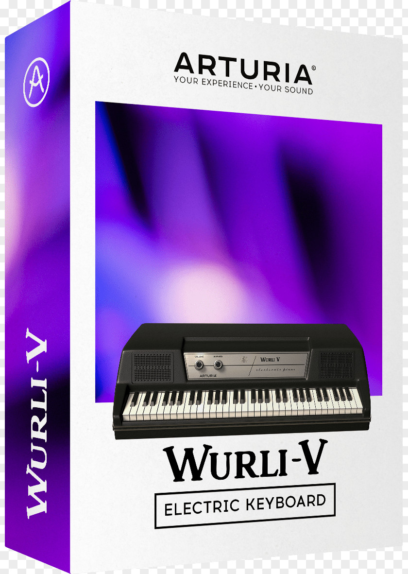 Shure SM57 Arturia Wurlitzer Electric Piano Software Synthesizer PNG