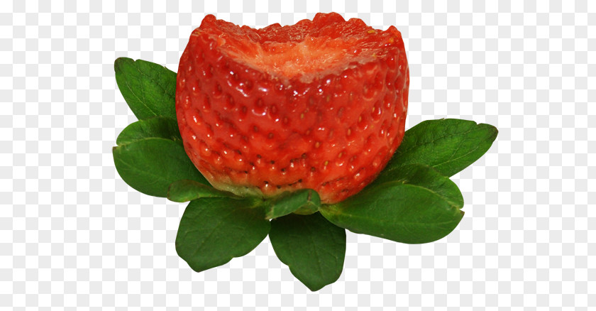 Strawberry Fruit Cup Muffin PNG