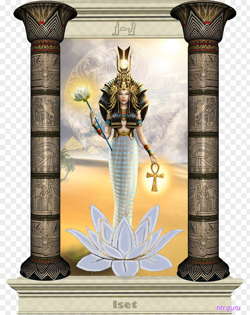 Temple Technological Revolution Isis Goddess Shrine PNG
