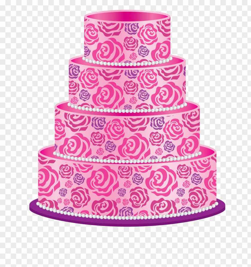 Vector Wedding Cake Torte PNG