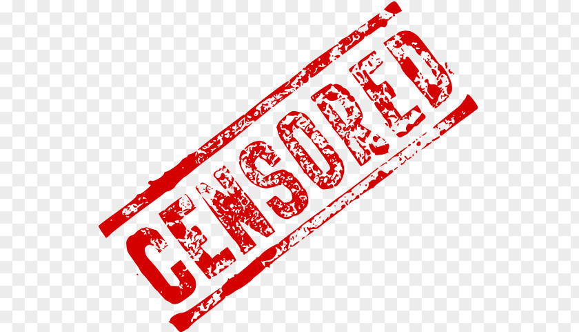 Word Censorship Banned Bleep Censor Profanity PNG