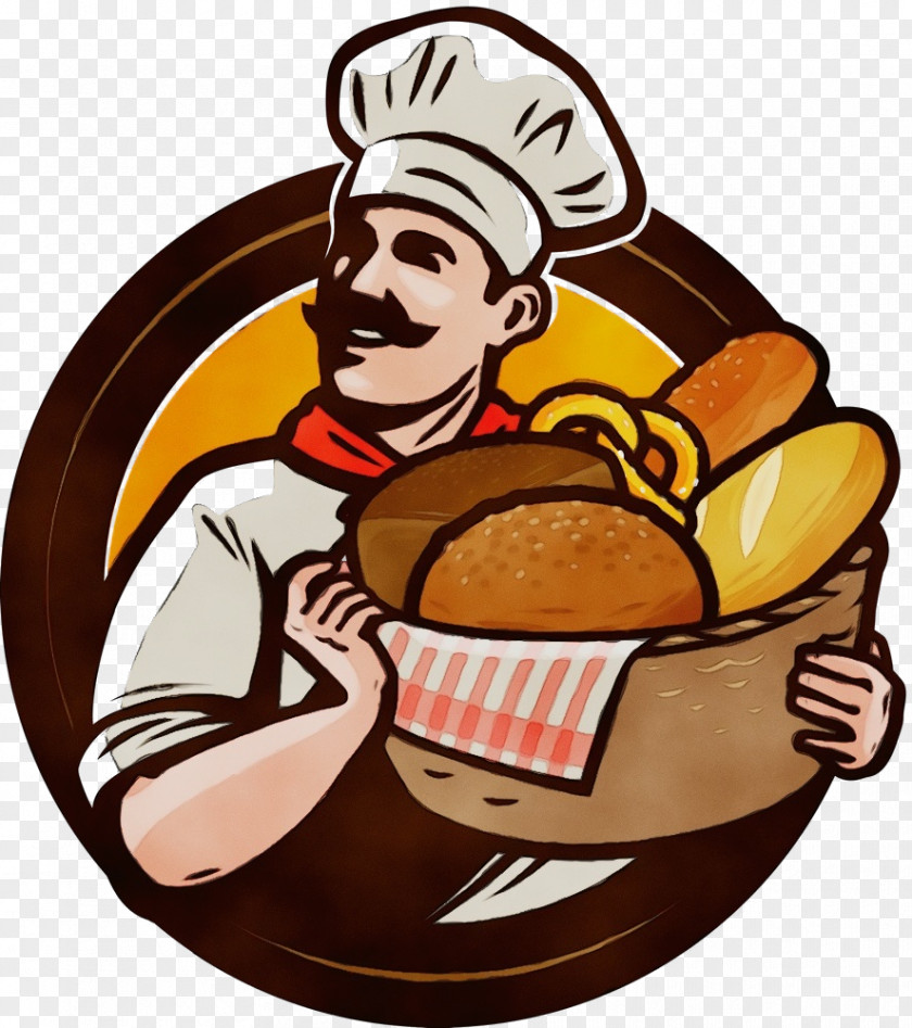 Baker Dish Cartoon Junk Food PNG
