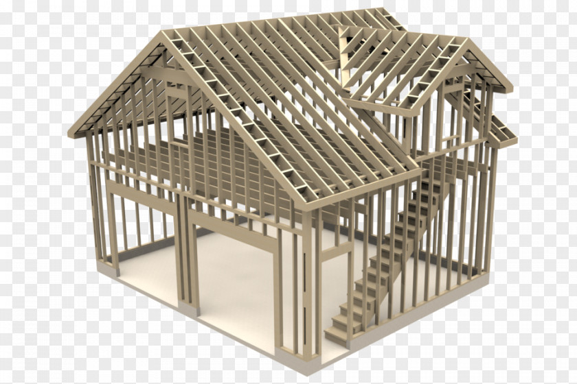 Building Garage Framing Storey House PNG
