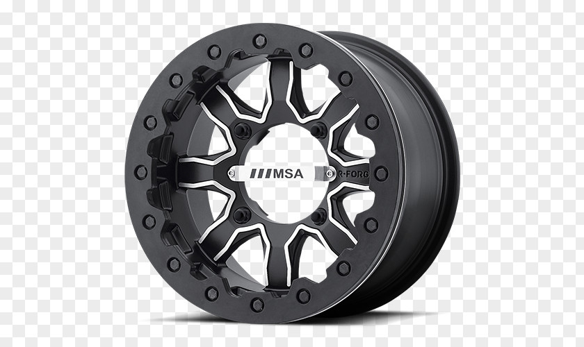 Gator Atv Tires Beadlock Side By MSA Wheels R-Forged F1 Motor Vehicle PNG