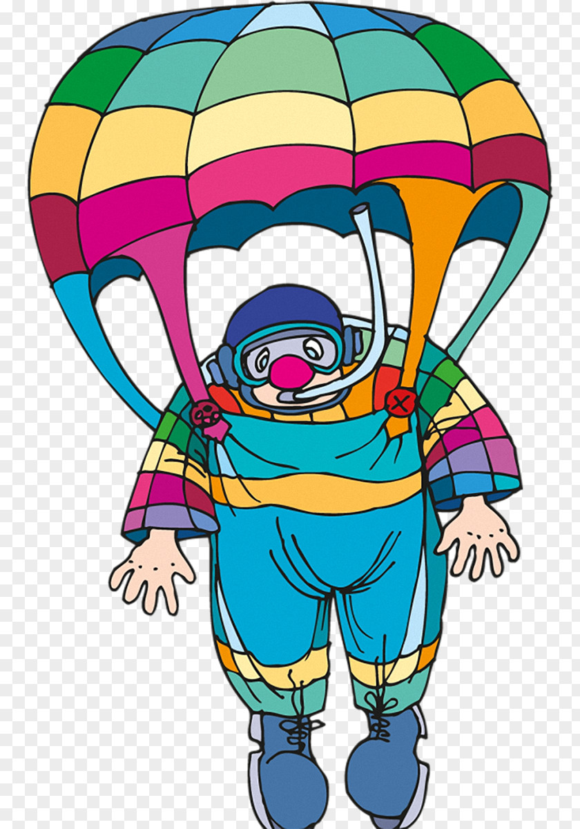 Parachute Parachuting Animation Paragliding PNG