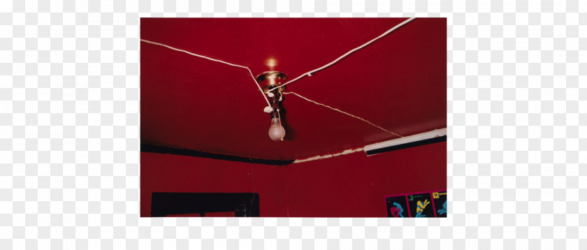 Postmodernist Art The Red Ceiling William Eggleston's Stranded In Canton Photography PNG