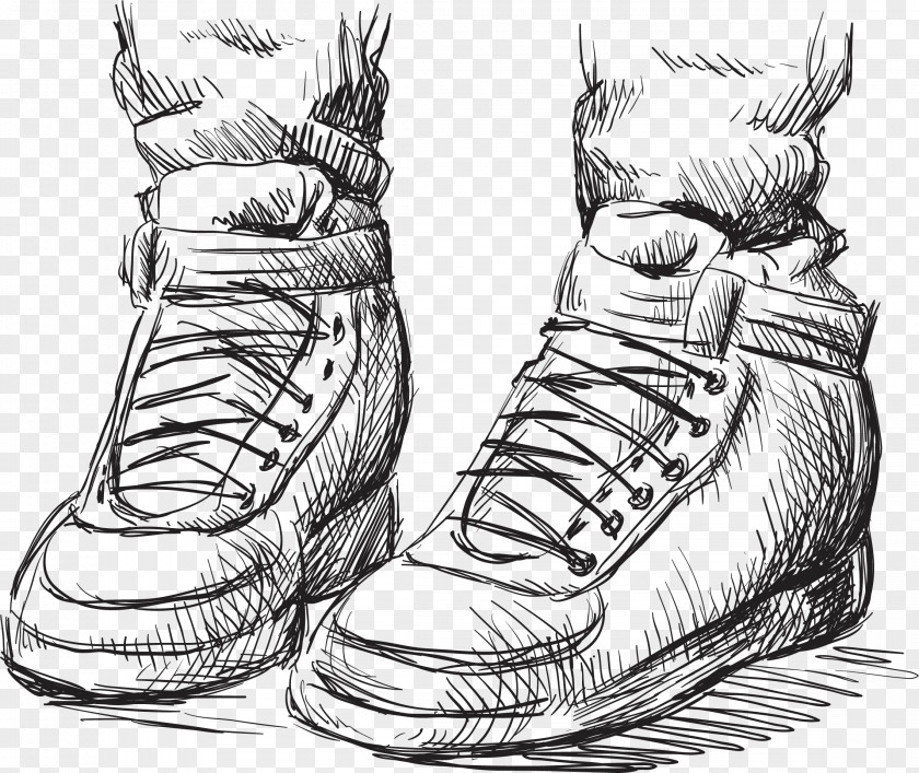 Sports Shoes Vector Shoe Drawing Sneakers High-heeled Footwear PNG