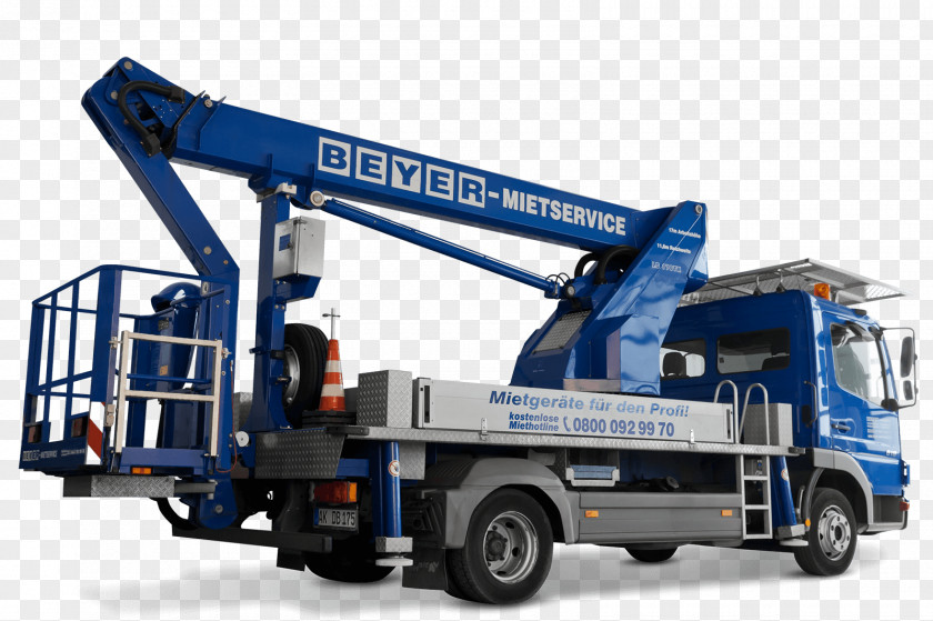 Truck Hoogwerker Arbeitsbühne Tow Ruthmann PNG