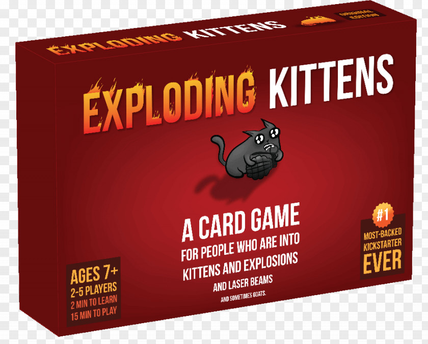 Exploding Kittens Cards Card Game Board Asmodée Éditions PNG