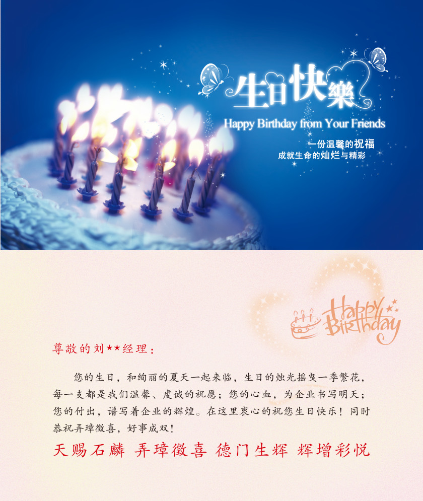Happy Birthday Greeting Card Design Templates PNG