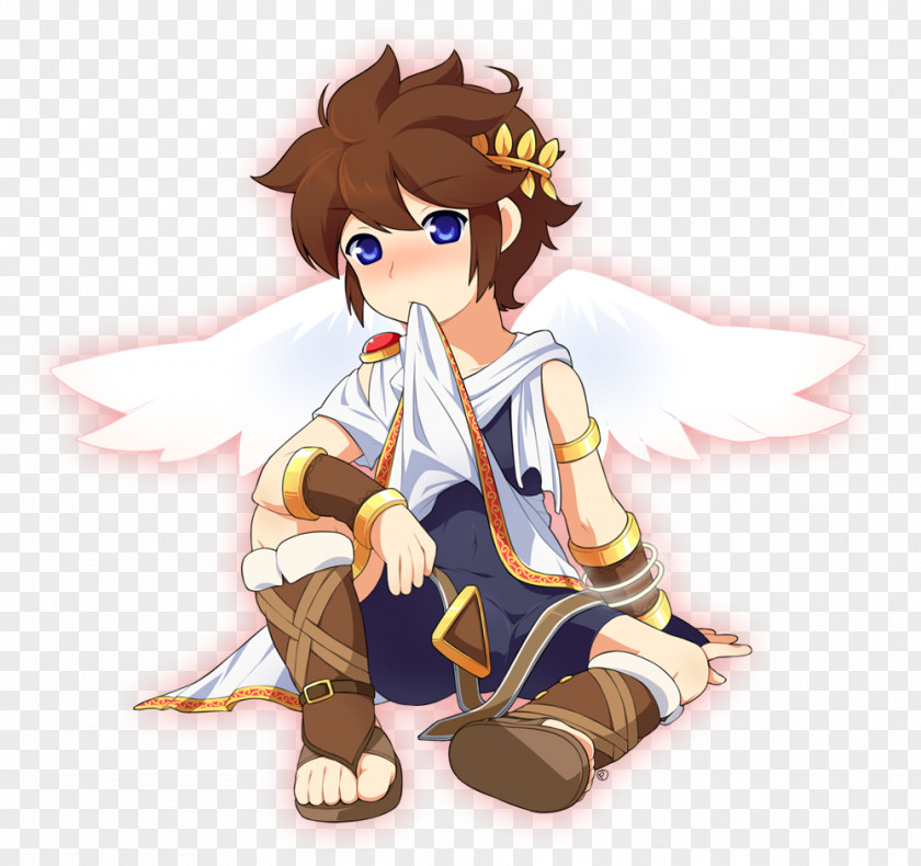 Kirby Kid Icarus: Uprising Super Smash Bros. Brawl Pit Palutena PNG