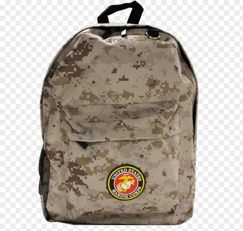 Military Backpack United States Marine Corps Recruit Training The Desert Camouflage Uniform PNG