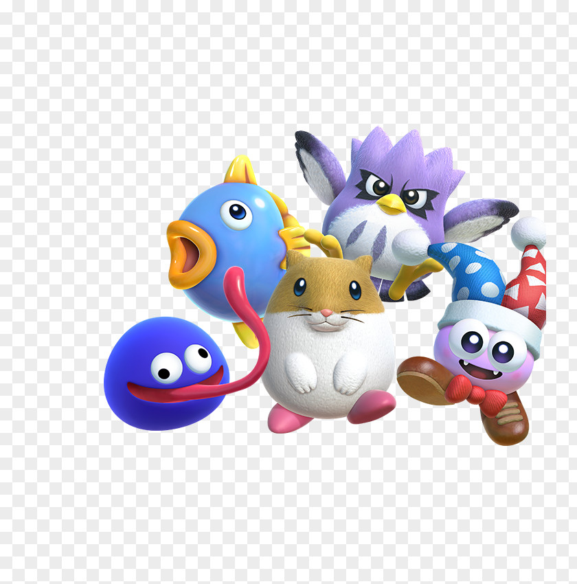 Nintendo Kirby Star Allies Kine Meta Knight King Dedede Downloadable Content PNG