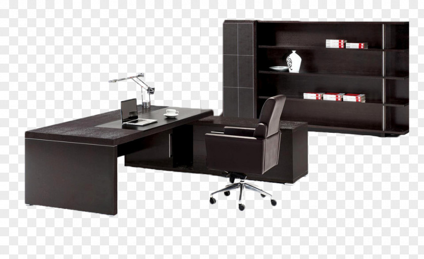 Office Solid Wood Home Table Desk Furniture PNG