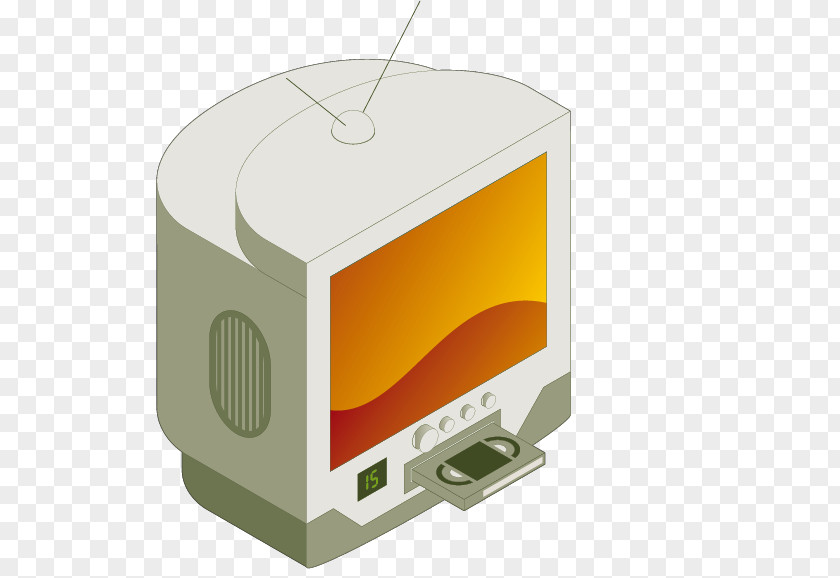 Cassette Player Television Compact Euclidean Vector PNG