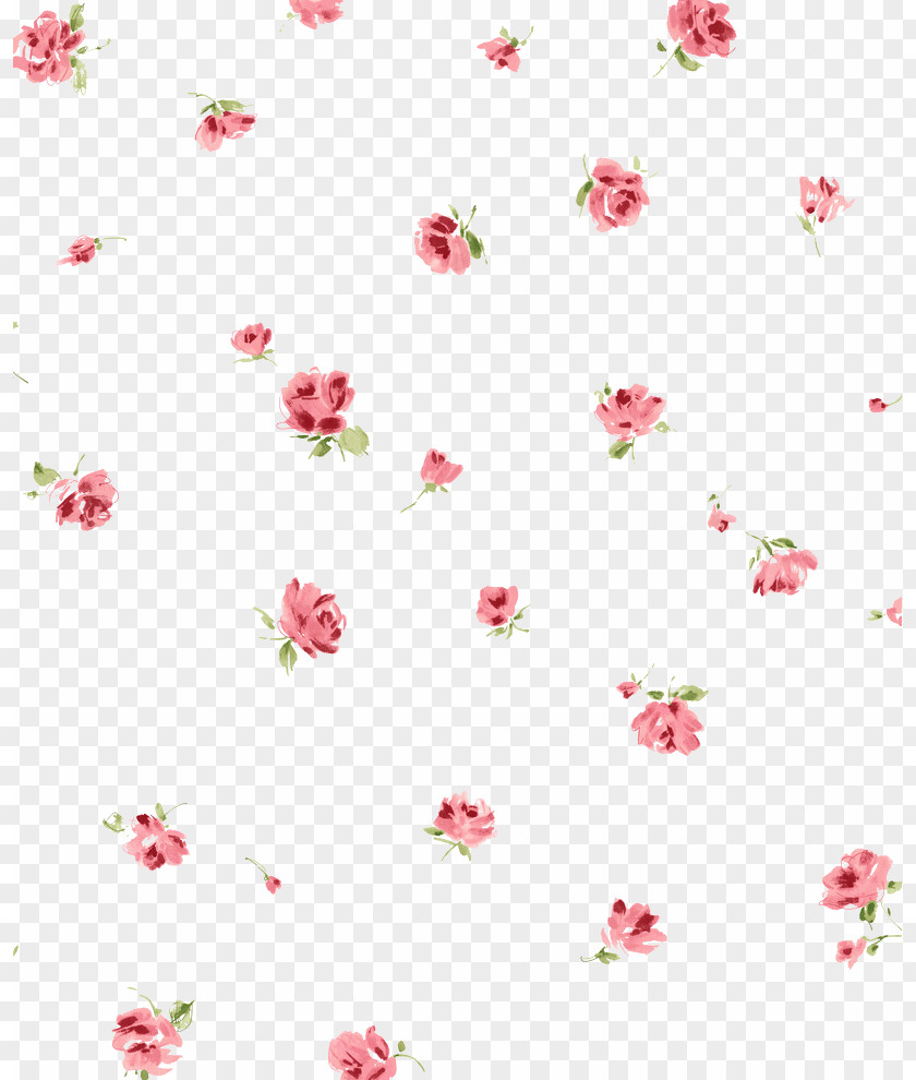 Creative Floral Flower Red Wallpaper PNG