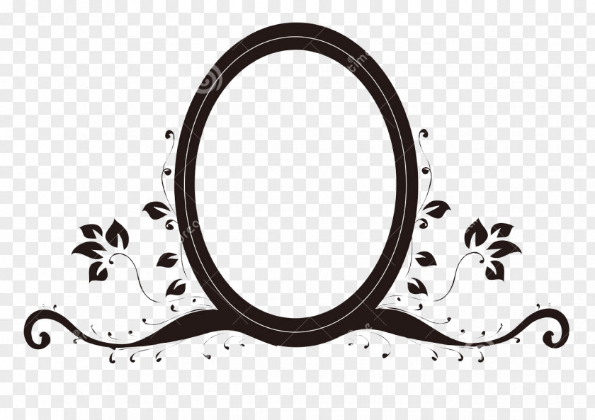 Decorative Mirrors Mirror Drawing Oval Stock Photography PNG