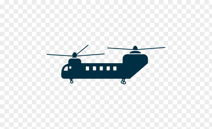 Helicopter Rotor Aircraft Boeing CH-47 Chinook Vexel PNG