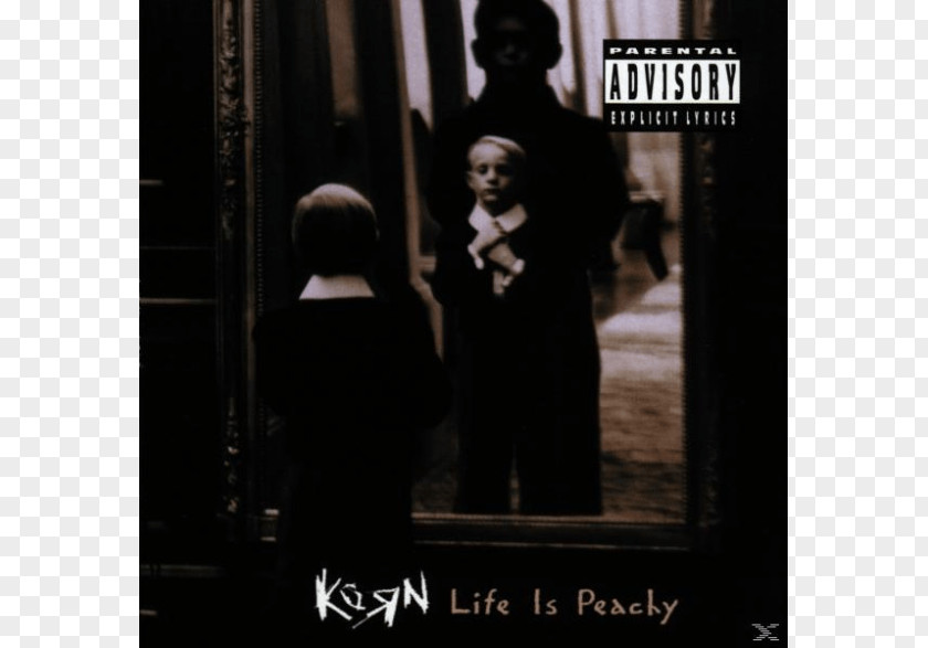Life Is Peachy Korn Nu Metal Album Phonograph Record PNG