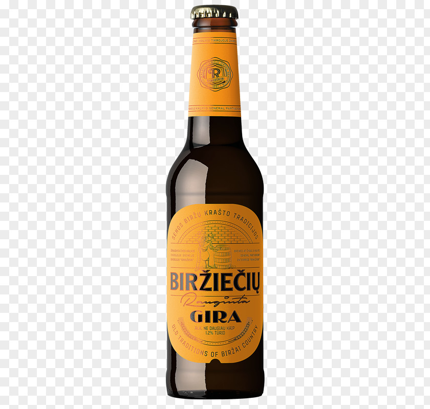 Beer India Pale Ale Kvass Bottle PNG