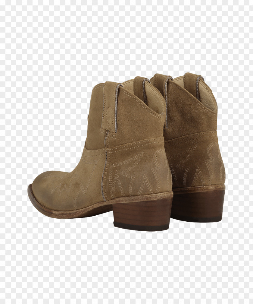 Boot Suede Cowboy Shoe PNG