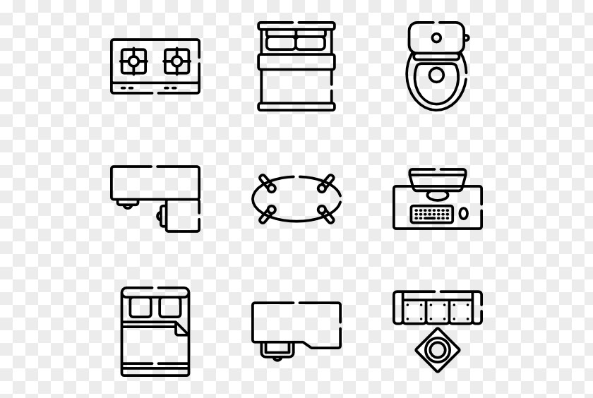 Closet Top View Paper Clip Art PNG