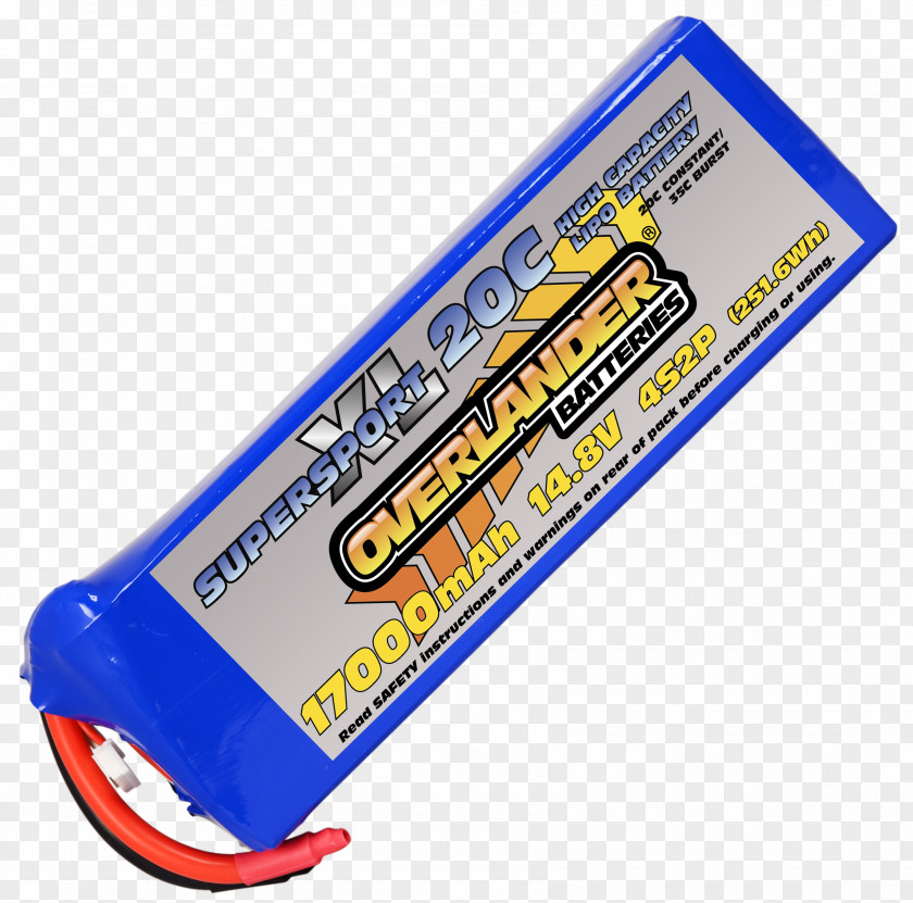 Lithium Polymer Battery Electric Charger Pack PNG