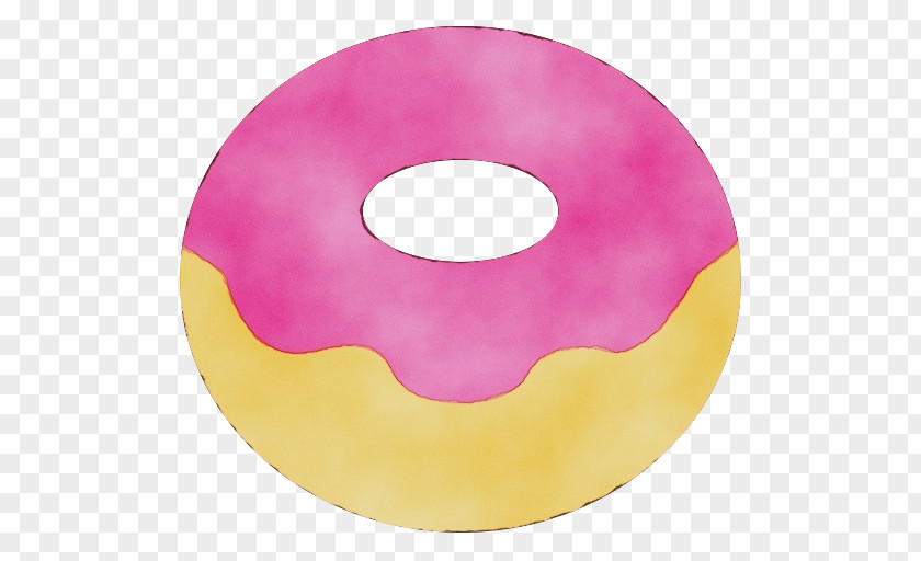 Magenta Doughnut Movie Emoji PNG