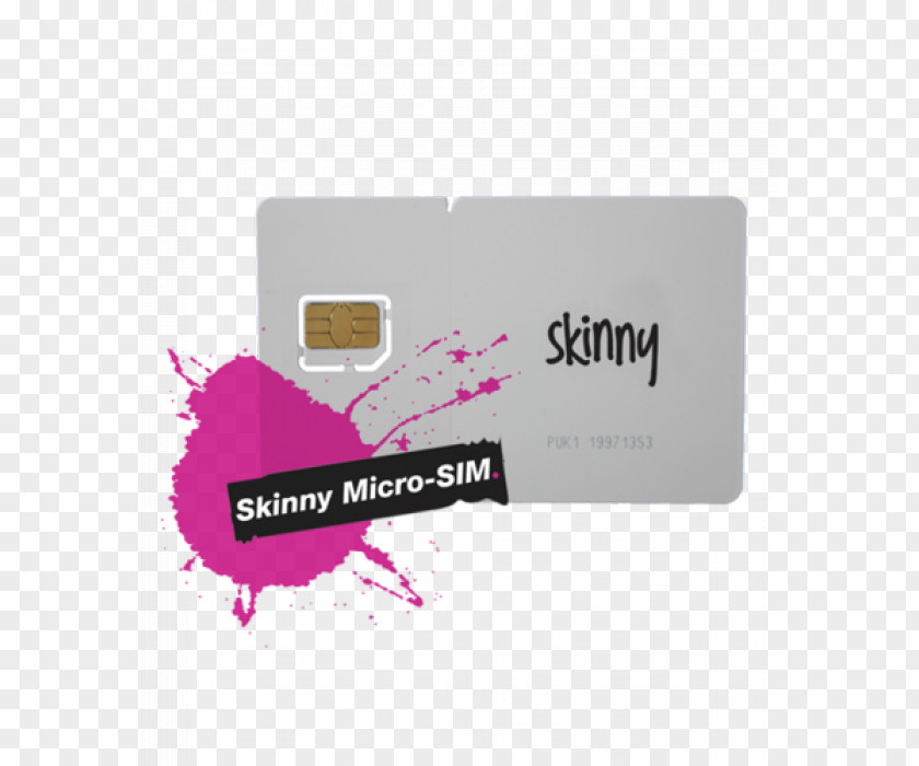 Micro-SIM Brand Pink M PNG