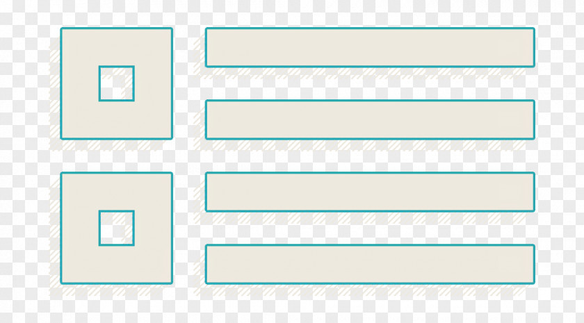 Rectangle Text List Icon PNG