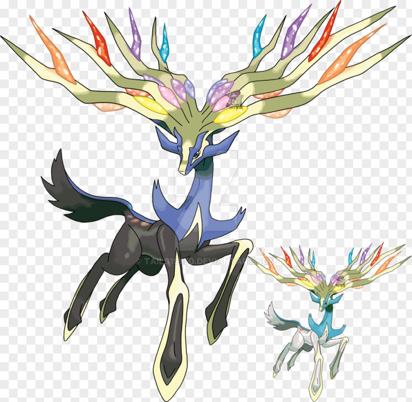 Xerneas And Yveltal DeviantArt Zygarde PNG