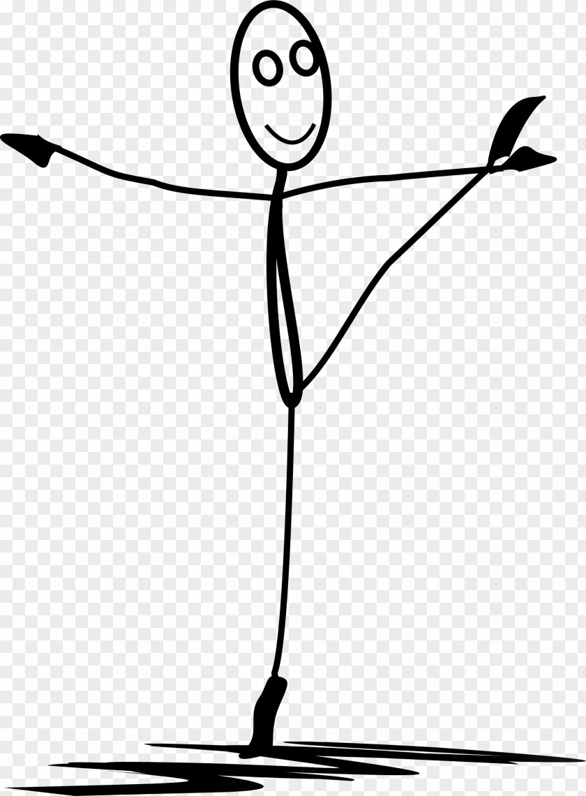 Ballet Stick Figure Dance Clip Art PNG