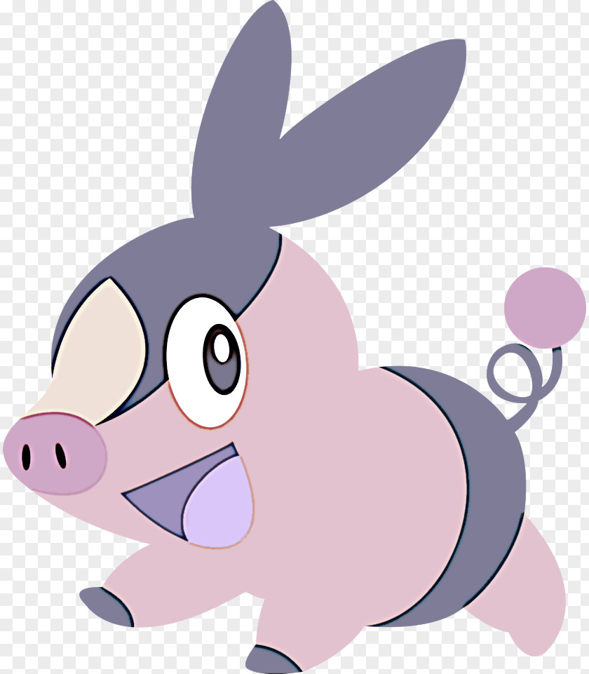 Livestock Animation Cartoon Nose Pink Snout Animated PNG