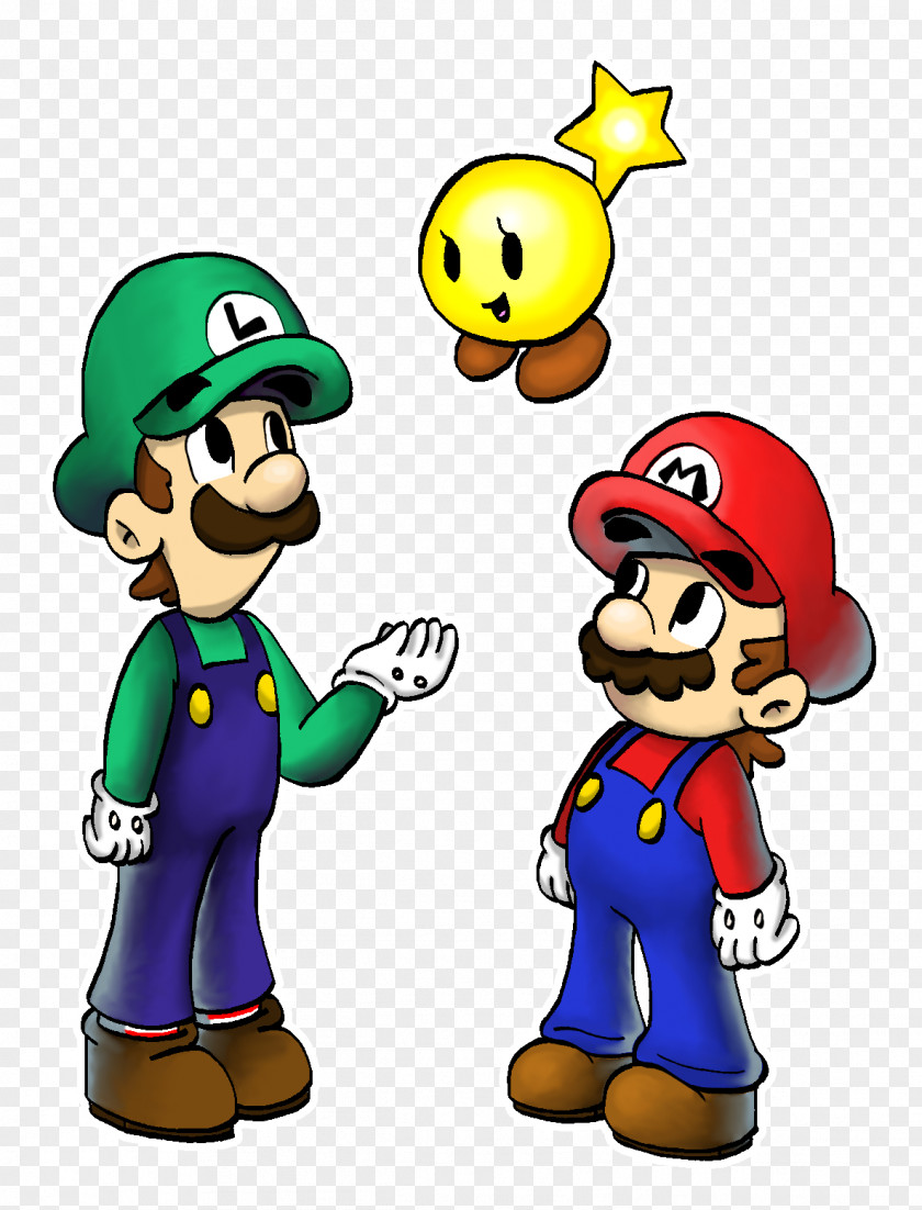 Luigi Mario & Luigi: Superstar Saga Bowser's Inside Story Dream Team PNG