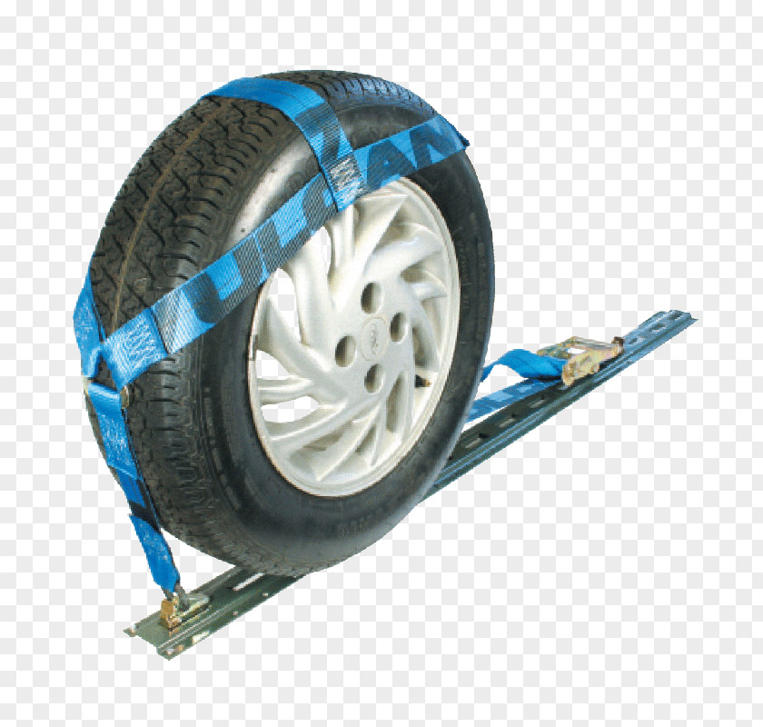 Car Tire Tie Down Straps Wheel Axle Track PNG