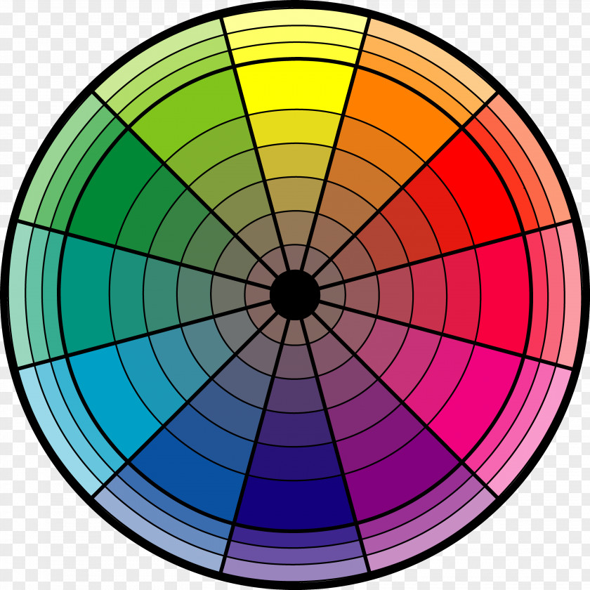 Colors Color Wheel RGB Model CMYK Steelpan Scheme PNG