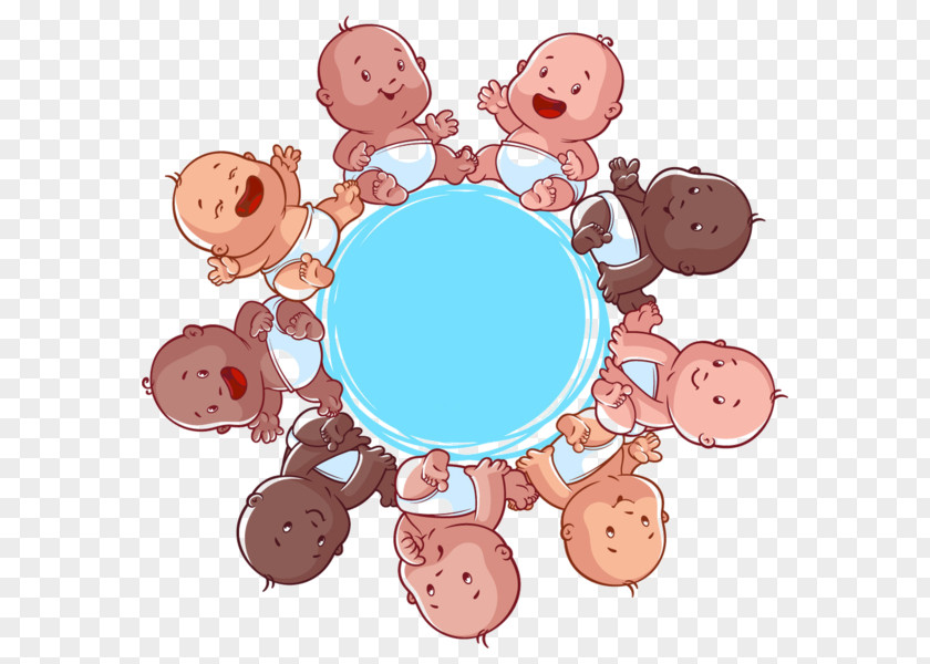 Cute Baby Cartoon Infant Child Clip Art PNG