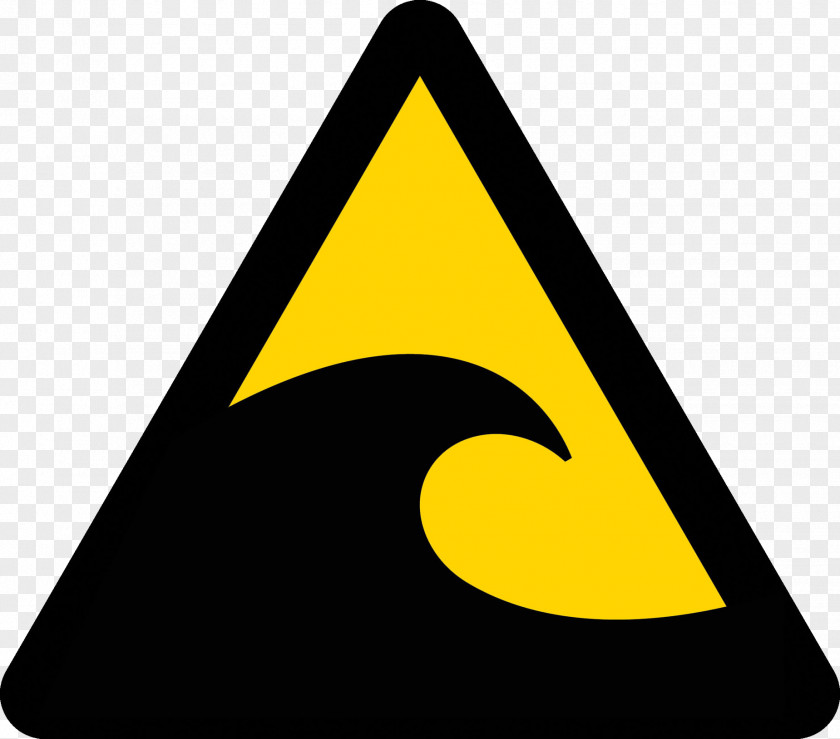 Hazard Sign 2004 Indian Ocean Earthquake And Tsunami Warning System Clip Art PNG